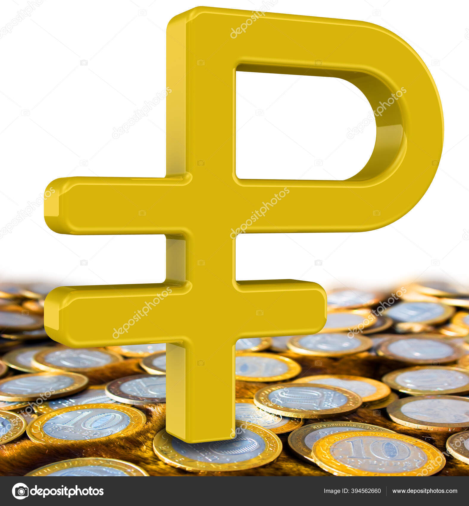 ロシアの通貨記号 ロシアの硬貨の表面にロシアのルーブルの黄金のシンボル 3dイラスト ストック写真 C Waldemarus ロシアの通貨記号 ロシアの硬貨の表面にロシアのルーブルの黄金のシンボル 3dイラスト ストック写真 C Waldemarus