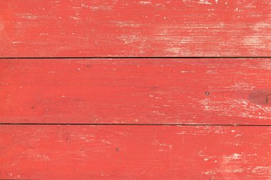 Kırmızı tahta arka plan aşınmış. Boşluğu kopyala.