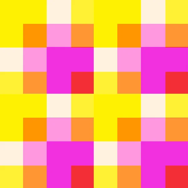 striped multi-colored seamless pattern in yellow pink red tones.