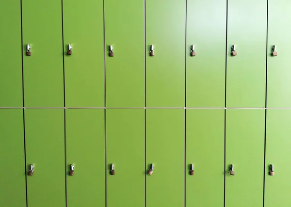 green school lockers for individual use