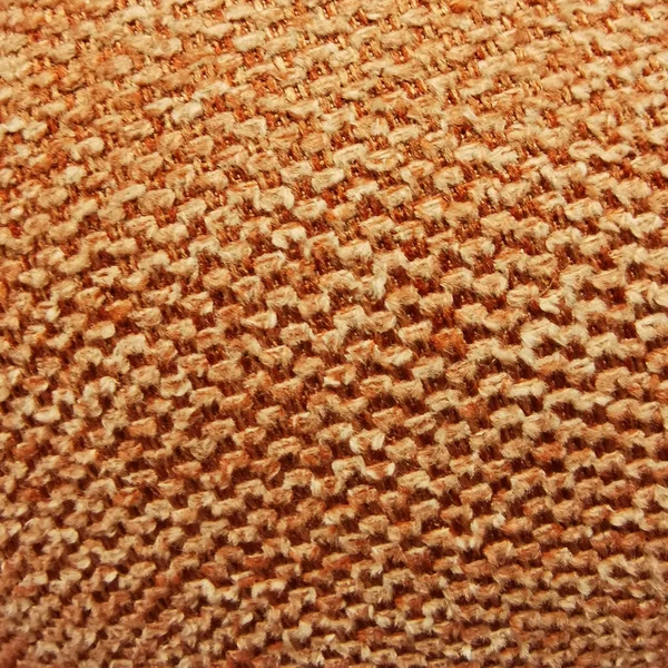 Texture Géométrique Textile Orange Pâle — Photo