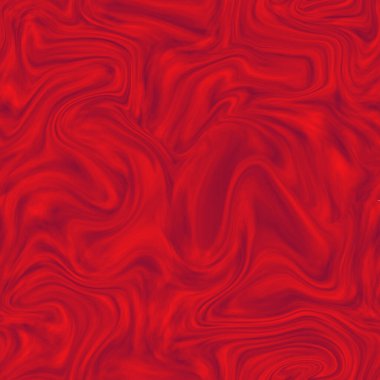 Girdap dokuları ile kırmızı renklerde soyut dikişsiz desen