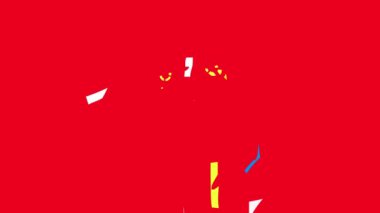 Çerçevenin içinde uzun, sarkık tüyleri ve kolları, elleri ve kolları ile benzer kanatları olan renkli bir kuşun son pozu.