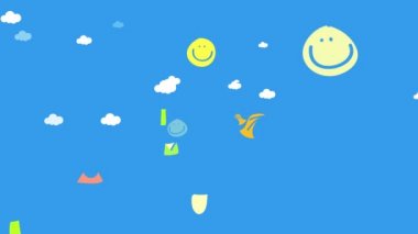 Eylemsiz Bahar Kayması ve Ölçekleme Etkisi Çocuklarıyla Sevecen Ebeveynler arasında Harika bir takım oluşturan Bulutlu bir günde Evlerinin yanında oynayan Neşeli Davranışlar ve Birlikte Olma Etkisi