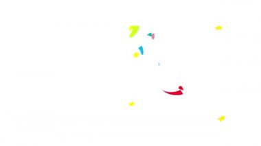 Dönen ve zıplayan elementler, güzel bir ay yaratıyor. Sarıya boyanmış çekici bir kadın yüzü, bir uçta kıllar yaratıyor ve gece gökyüzünde rüya gibi bir ruh hali yaratıyor.