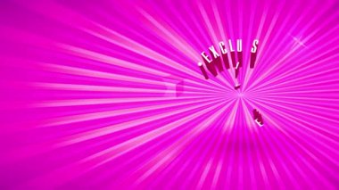 İlkbahar ve 70 'lerin Dönme Efekti ile Pürüzsüz Animasyon Dükkan temizliği için reklam satışı Tüm iyi özelliklerinde yeni indirimler sunuyor