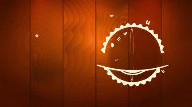 Basit Elementlerin Atalet Hareketi Aşçılık Evi için Moda Minimum İlan Veriyor Ticari Marka Kullanımı ve Metin Spac için Saf Yemek Satıyor