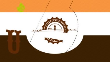 Döndürme ve zıplatma elementleri, kafelere sabitlenmiş yemek pudingi ve fırınlar oluşturur.