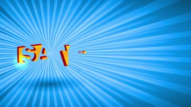 Mavi Güneş Işığı Arkaplanının Dönüşü ve İlkbahar Etkisi ile Pürüzsüz Animasyon Tasarımında Eşsiz Anlaşmada Kavramsal Baskıyla Yüzde Elliye Düşürme