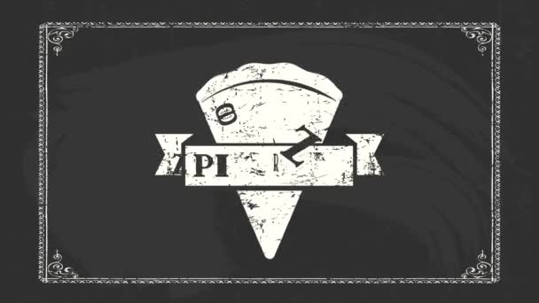 Springing Element Flytta Order Att Komponera Äkta Italiensk Smak Pizza — Stockvideo