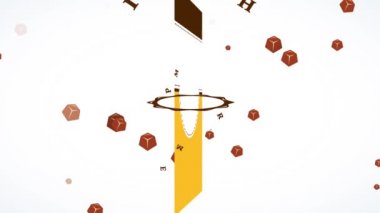 Zıplayan Düz Elementler Süslü Kakaolu Kek Paketi İçi Parlak Garnitür Çizimleriyle Eşsiz Katmanlar Yapılandırılmış Lezzetli Görünüşler