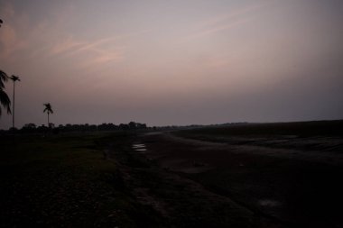 Brahmaputra Nehri, Luit, Dilao, Assam 'da. Golaghat 'taki Kuru Brahmaputra Nehri, Assam