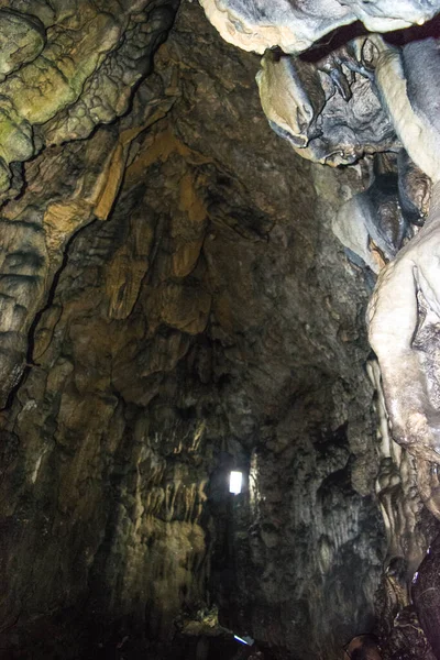 Inblick Den Populära Mawsmai Cave Cherrapunjee Sohra Meghalaya Indien — Stockfoto
