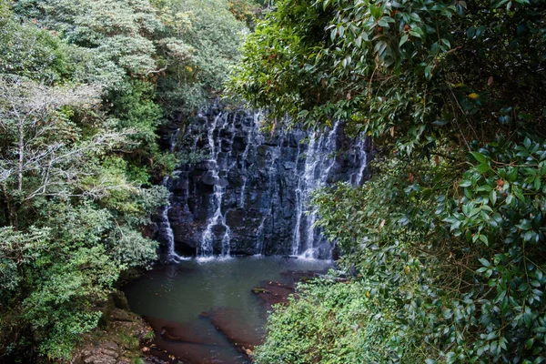 Hermosas Cataratas Del Elefante Las Tres Caídas Agua Pasos Shillong — Foto de Stock