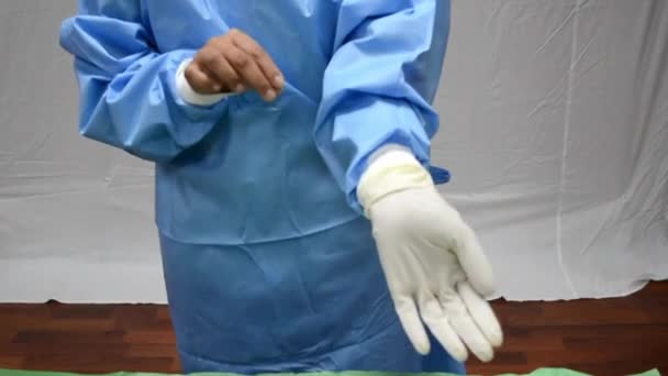 Higiena Rąk Kroki Mycia Rąk Mydłem Rąk Profilaktyka Antywirusowa Corona — Wideo stockowe