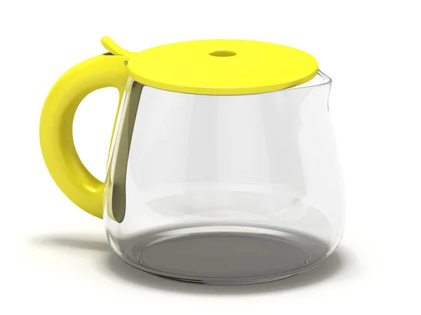 Glass Coffee Pot Illustration — Stock Photo, Image