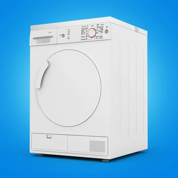 dryer machine isolated on gradient background 3d render