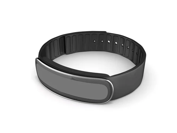 Fitness-Armband Smart Watch isoliert auf weißem Hintergrund 3d — Stockfoto