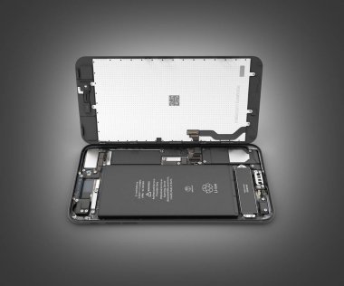Smartphone componen açık devlet Illustration akıllı telefon