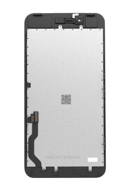 Beyaz backgrou izole akıllı telefon yedek parça dokunmatik ekran