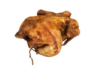 s olmadan beyaz arka plan 3d render izole kavrulmuş tavuk