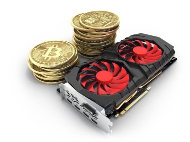 Benim ve cryptocurre kazanmak için güçlü ekran kartları madencilik Bitcoin