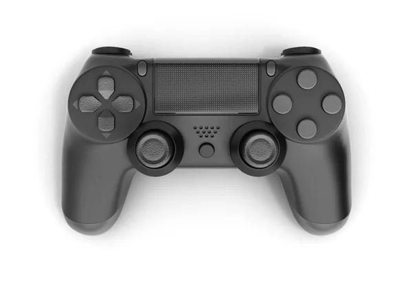 Gamepad Noir Isolé Sur Fond Blanc Rendu Image En Vente