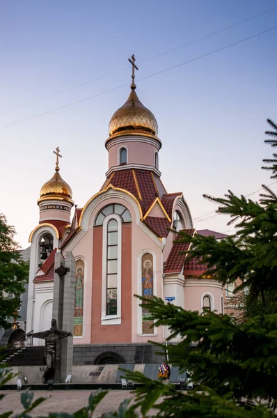 Россия Владивосток Июль 2018 Года Церковь Святого Блаженного Князя Игоря — стоковое фото