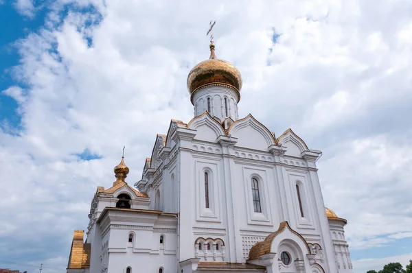 Golden Dome Church Holy Martyr Grand Duchess Elisabeth Khabarovsk Summer — Stock Photo, Image