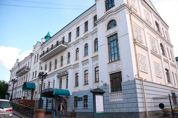 Russland Chabarowsk August 2019 Gebäude Des Fernöstlichen Kunstmuseums Chabarowsk — Stockfoto