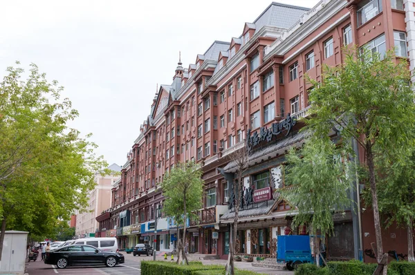 China Heihe Juli 2019 Straßen Der Chinesischen Stadt Heihe Sommer — Stockfoto