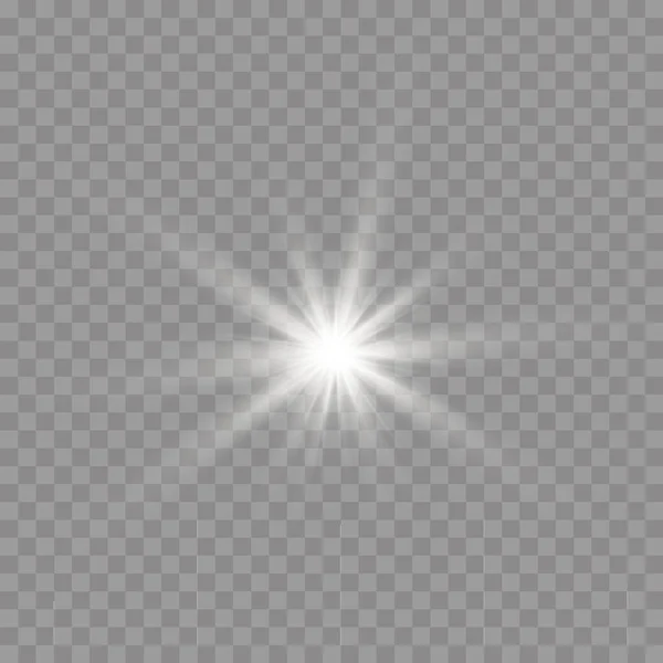 Brillante estrella brillante. — Vector de stock