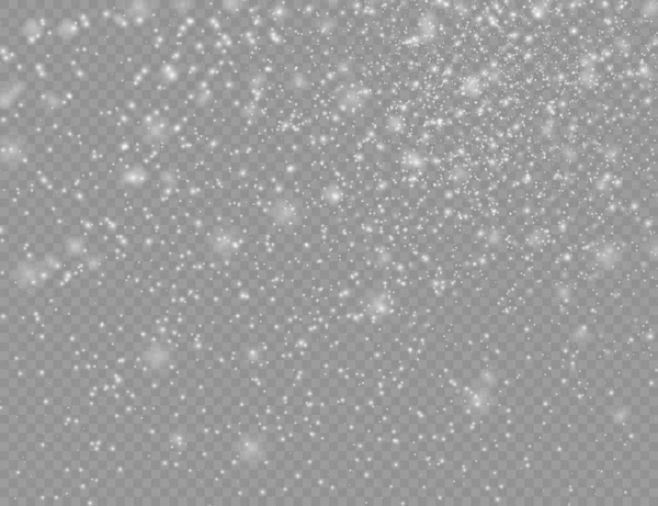 Étincelles de poussière blanche. — Image vectorielle
