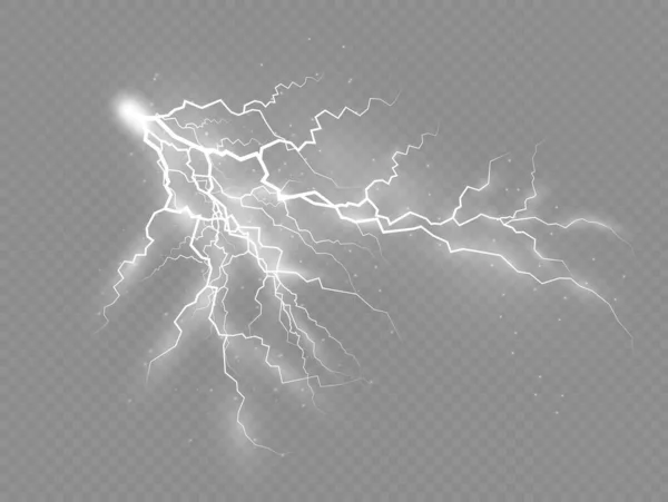 Effect lightning, lighting. — Stock Vector