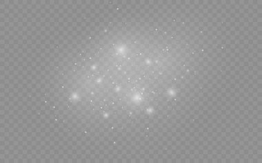 Beyaz toz kıvılcımları.