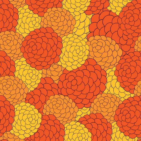 Απρόσκοπτη υπόβαθρο floral μοτίβο — Διανυσματικό Αρχείο
