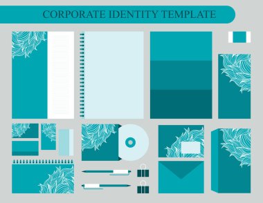 kurumsal kimlik tasarım şablonu