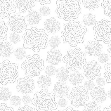 Sorunsuz çizilmiş dalgalar desen. Dalgalı arka plan, doğa teması. Vektör çizim