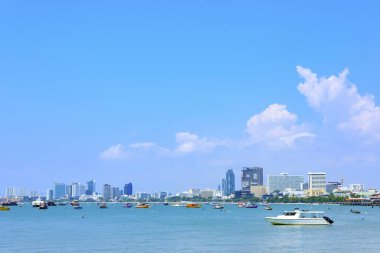 Chonburi Tayland Pattaya Bay Pattaya city.