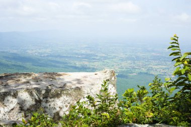 Pha Hua Phu turla Kha Milli Parkı Chaiyaphum Tayland bulunan Nak
