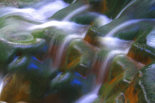Krabi Hot Springs Med Hett Vatten Falla — Stockfoto