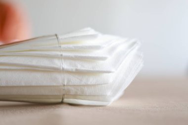 Masada peçeteler için kullanılan doku