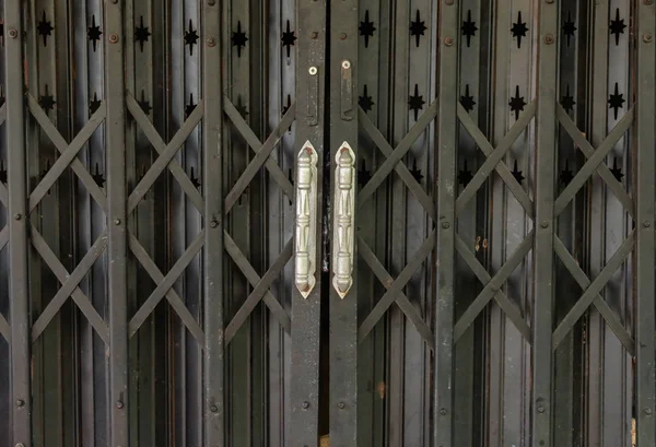 Porte Coulissante Zinc Style Ancien — Photo