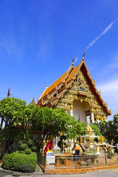 Wat Lat Phrao Localizado Ladprao Wanghin Khwaeng Lat Phrao Khet — Fotografia de Stock