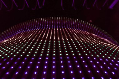 ışık ve bokeh duvar arka plan