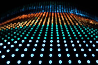 ışık ve bokeh duvar arka plan