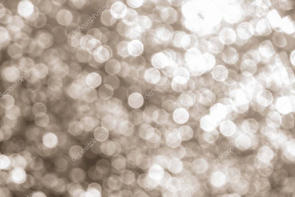 Abstract twinkled bright background with bokeh defocused  lights