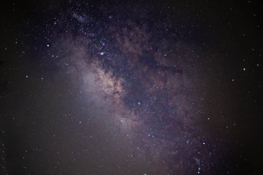 Milky way galaxy, closeup for background clipart