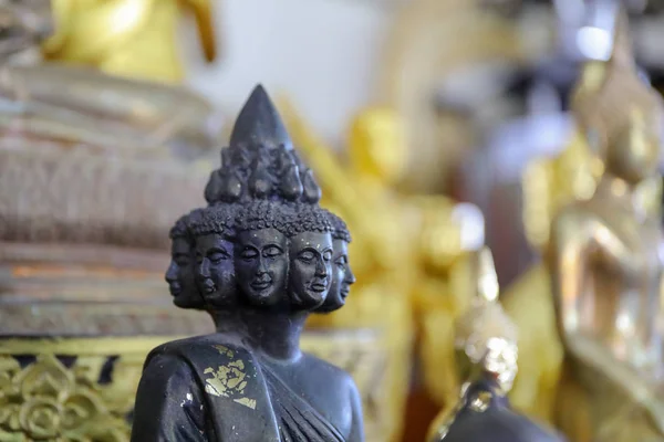 Estatua Buda Multi Cara Buda Imagen — Foto de Stock