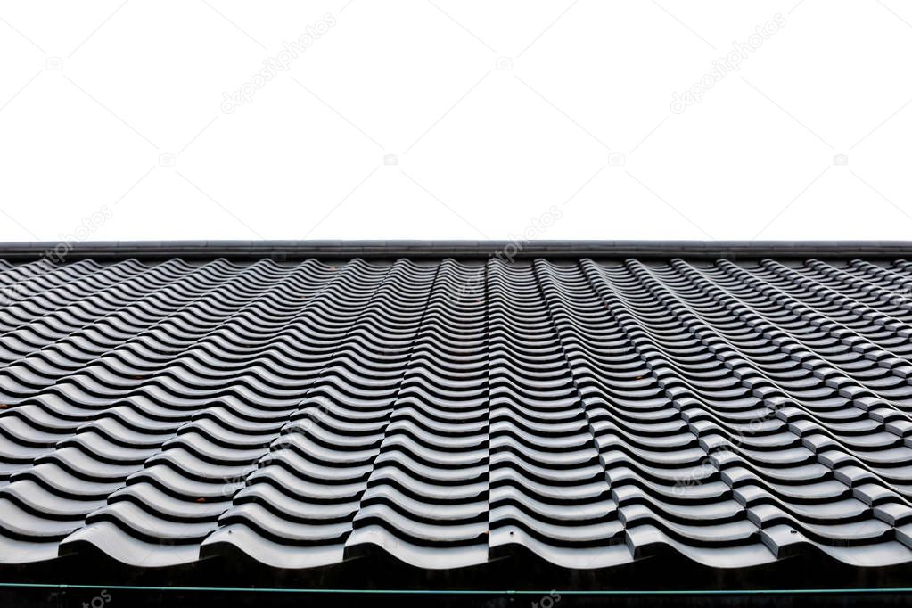 Tile roof texture background japan style